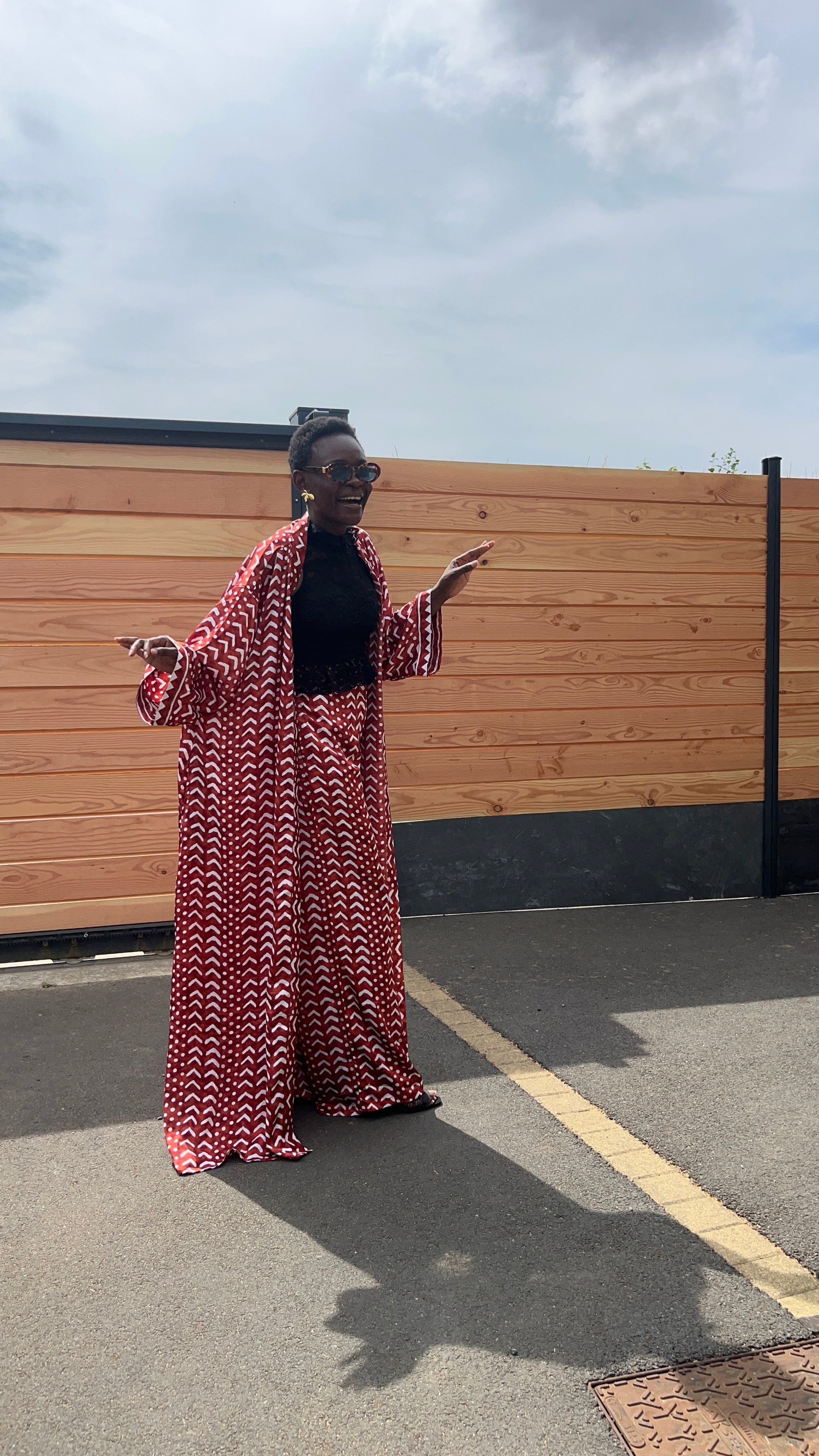 Ensemble kimono long