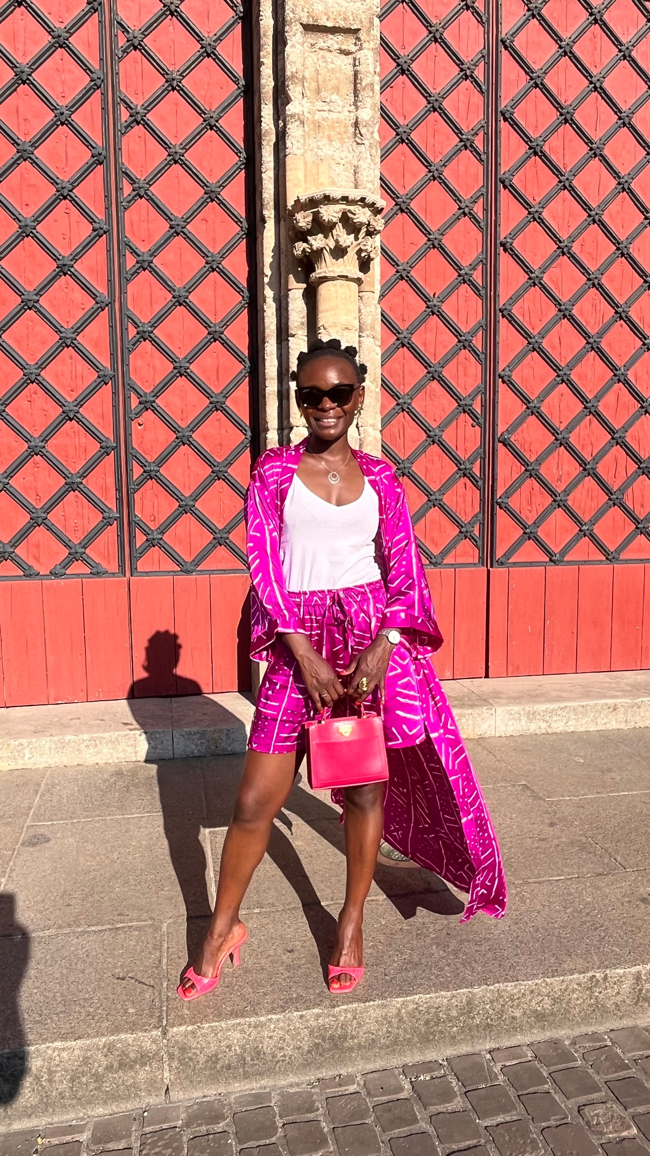 Ensemble Kimono Short