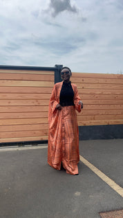 Ensemble kimono long