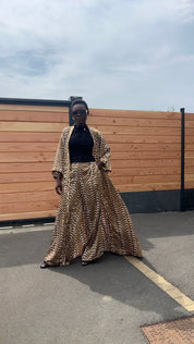Ensemble kimono long