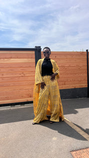 Ensemble kimono long