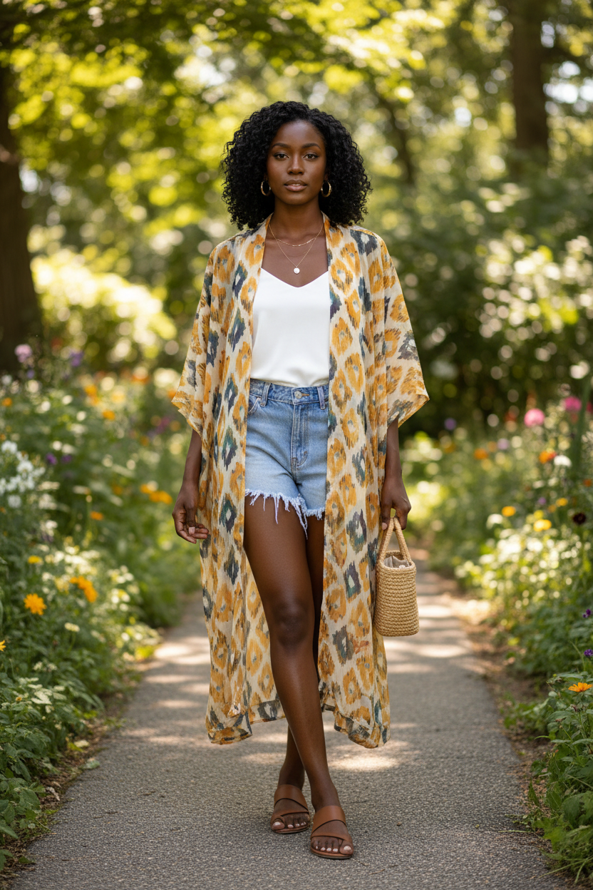 KIMONO Mousseline