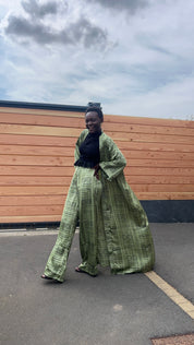 Ensemble kimono long