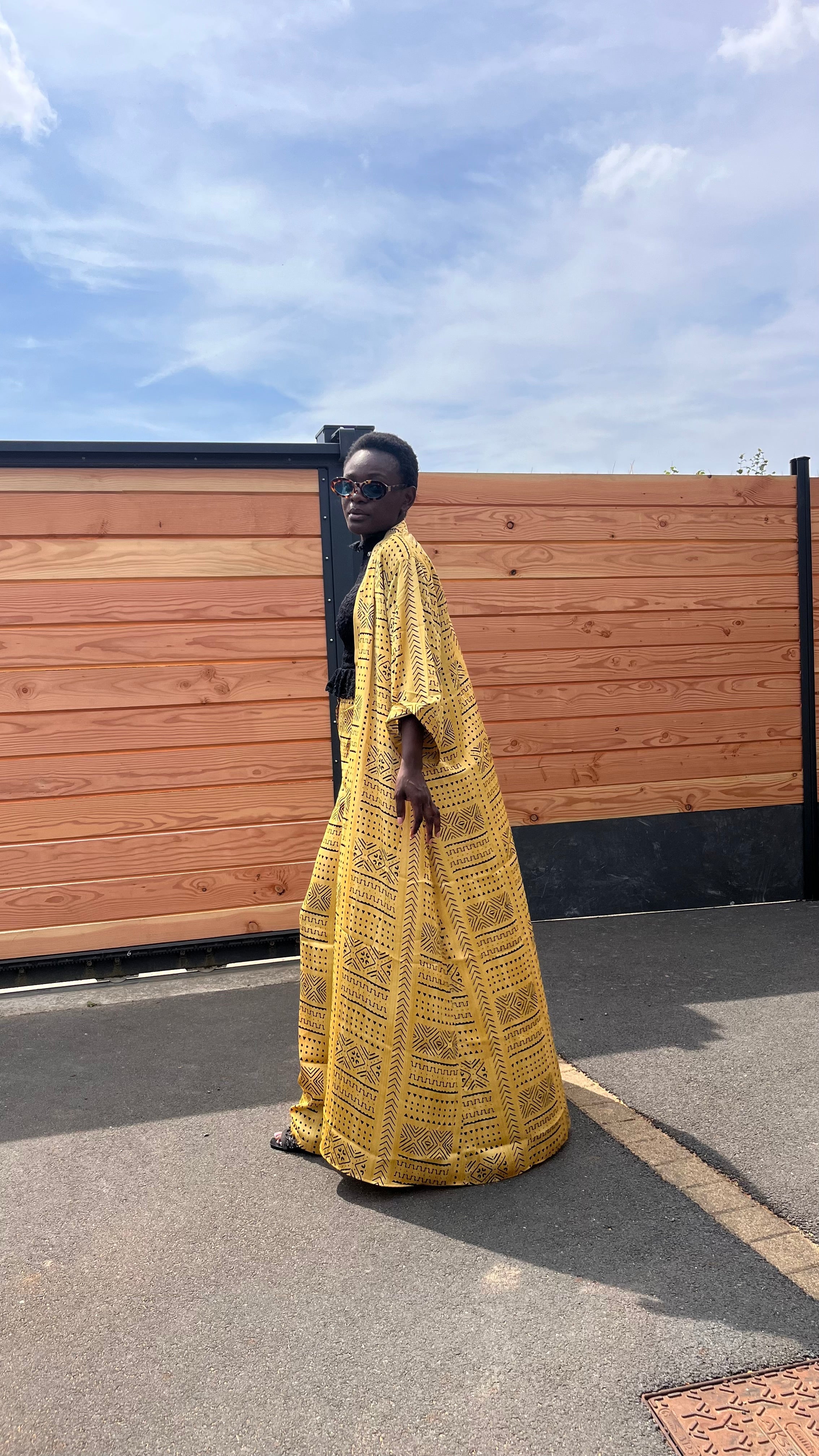 Ensemble kimono long