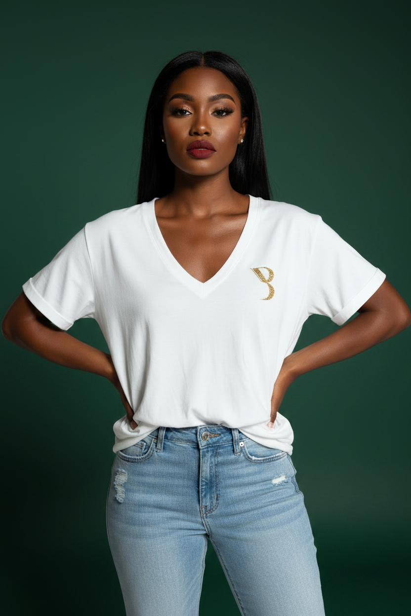 T-SHIRT Dâme en Or