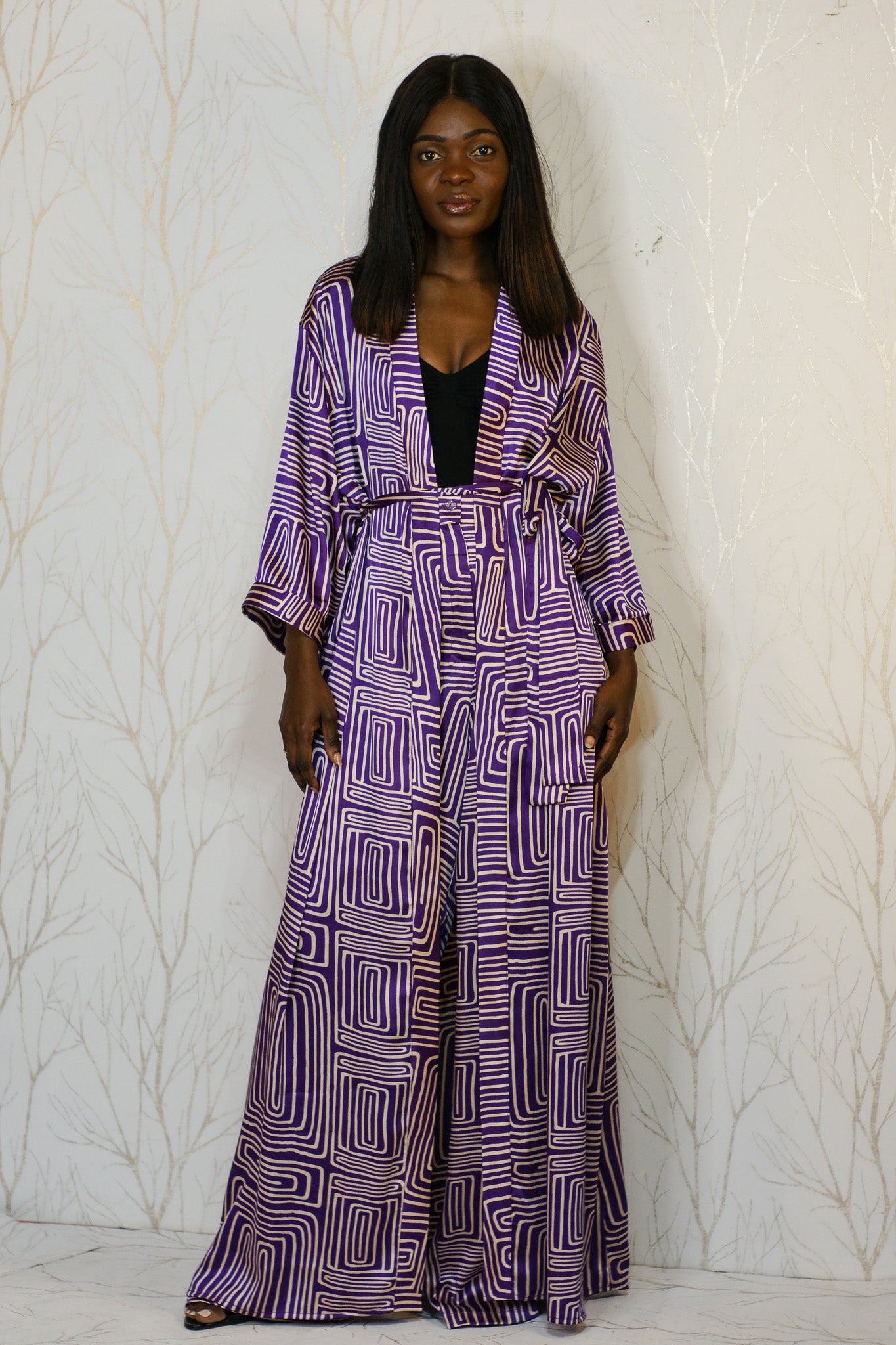 Classique Kimono Violet  Lab