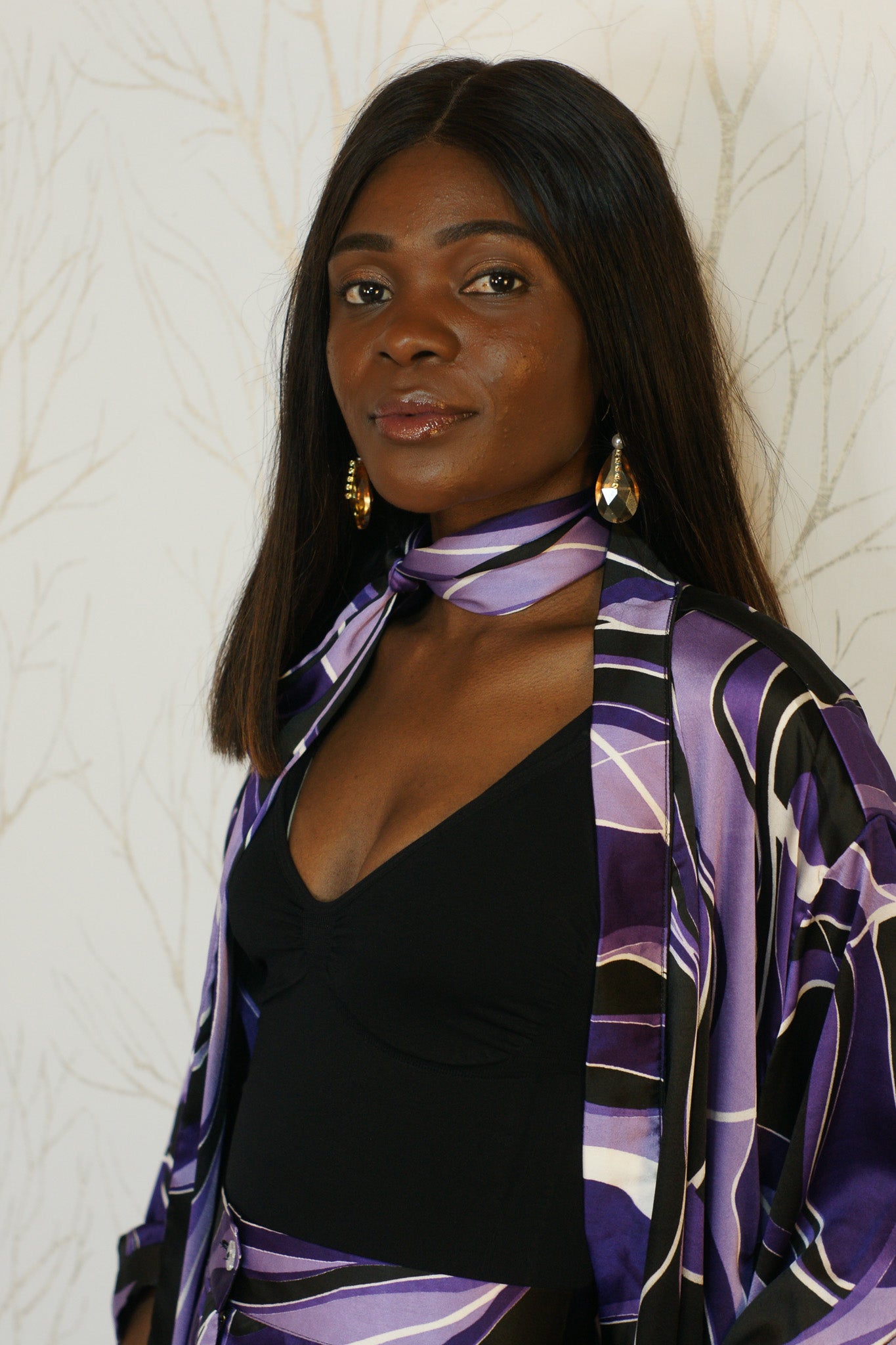 Classique Kimono Violet W