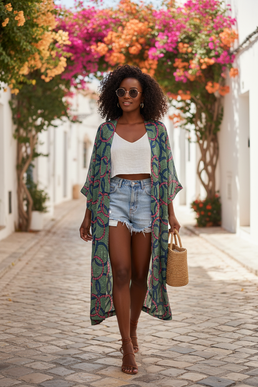 KIMONO Mousseline