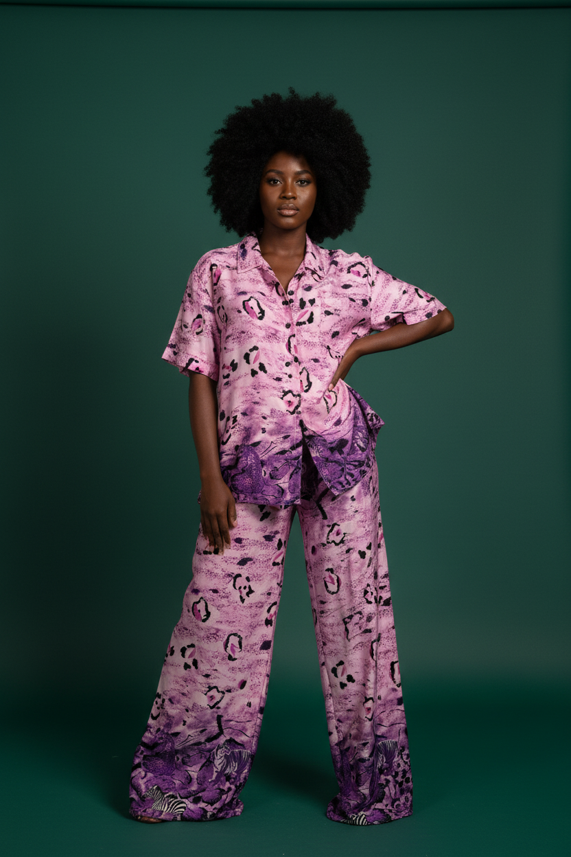 Ensemble panthère rose