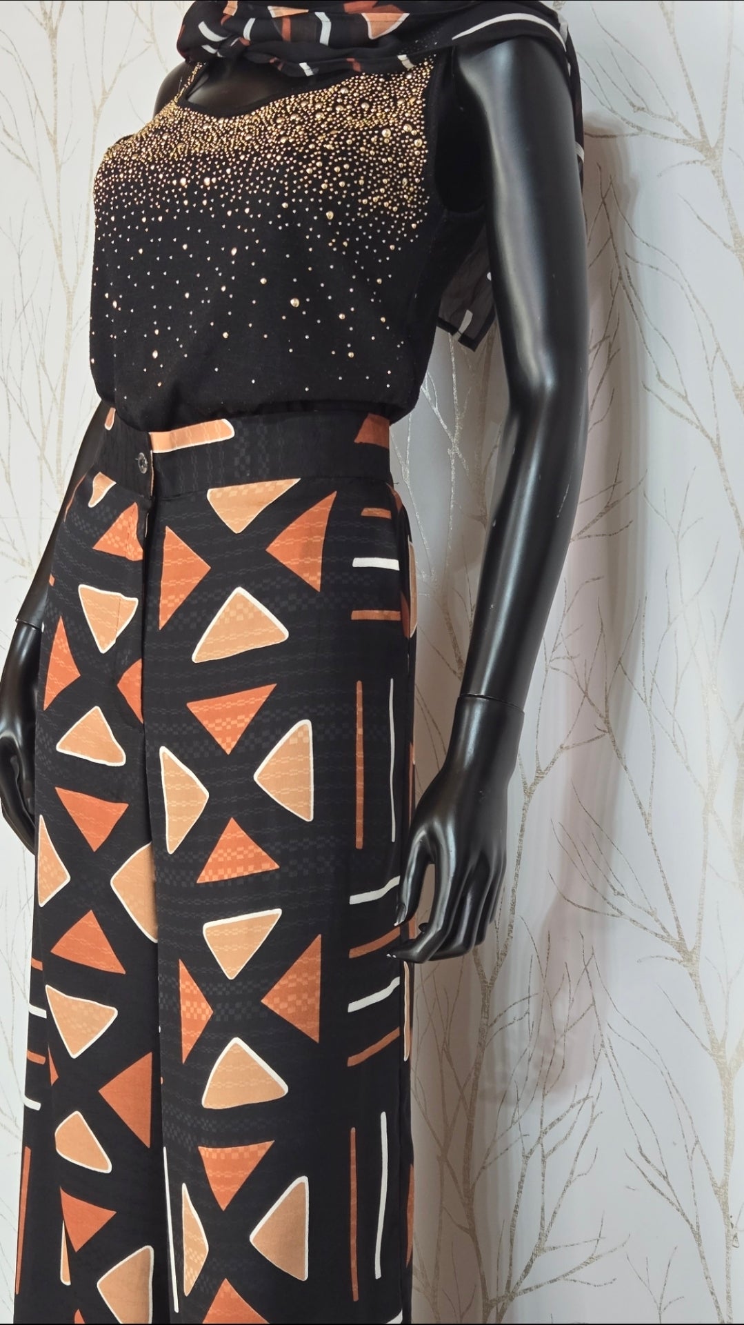 Pantalon motif BOGOLAN