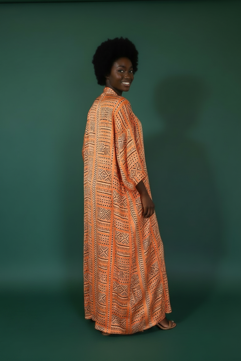 Ensemble kimono long